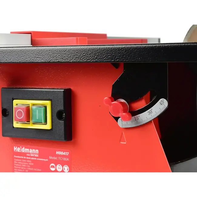 Heidmann Tegelsnijder - Nat Snijden - Stabiele Constructie - Precisie en Efficiëntie