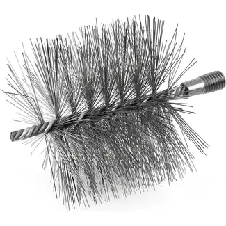 GEKO Metalen draadborstel 100mm - ideaal voor warmtewisselaars en leidingen - effectief reinigen