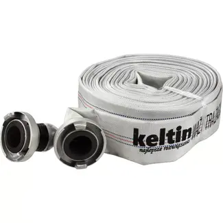 Keltin Brandwerende slang - 2 inch - 30 meter - Hoge druk - Rubber gevoerd - Industrieel gebruik