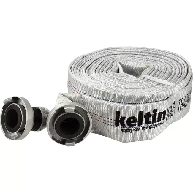 Keltin Brandwerende slang - 2 inch - 30 meter - Hoge druk - Rubber gevoerd - Industrieel gebruik