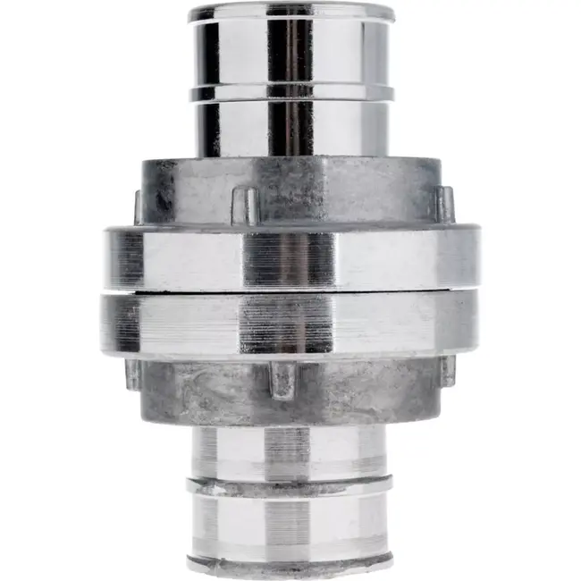 GEKO Adaptor voor brandweerslang - 52 mm - Aluminium - Lichtgewicht - 400g - Set van 2