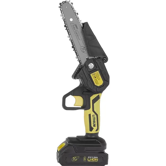 John Gardener Draadloze kettingzaag - 21V - Compact en krachtig - Inclusief 2 batterijen - Geschikt voor snoeien