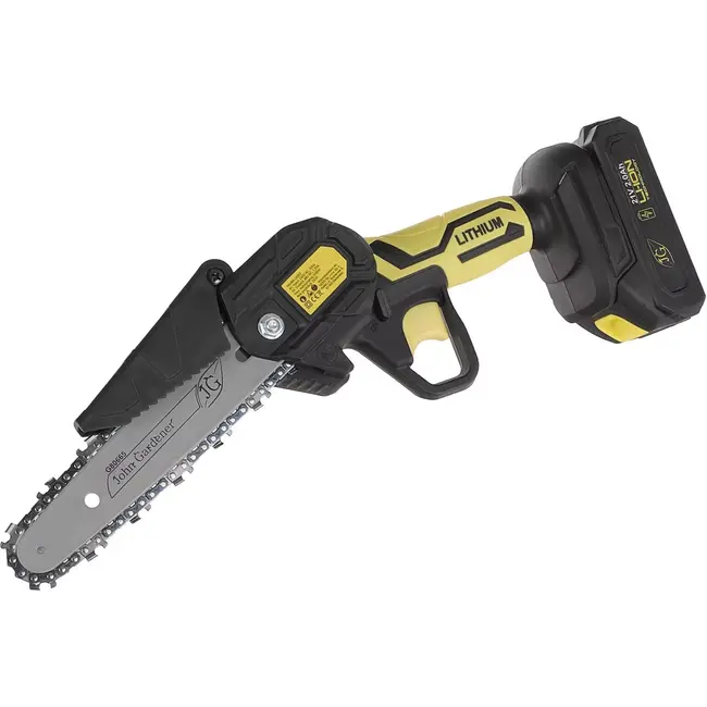 John Gardener Draadloze kettingzaag - 21V - Compact en krachtig - Inclusief 2 batterijen - Geschikt voor snoeien
