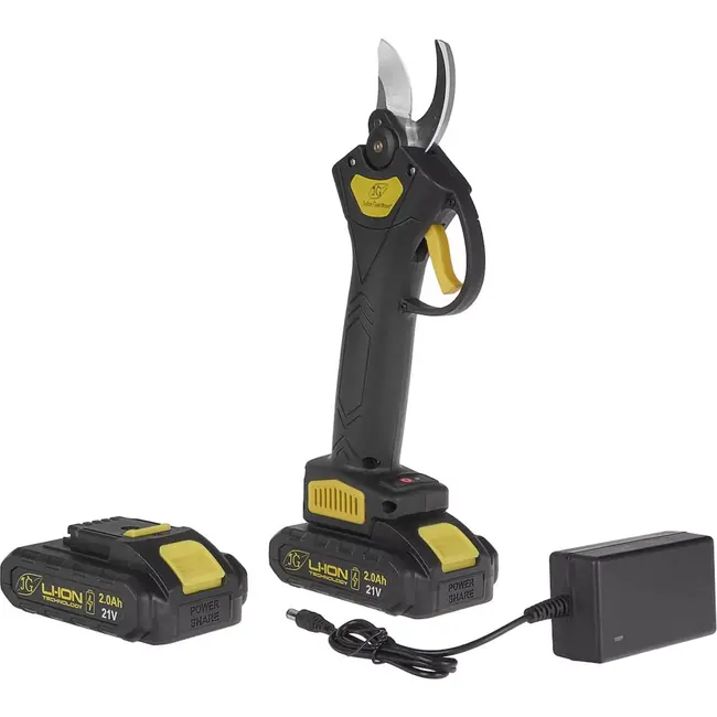 John Gardener Draadloze snoeischaar - 21V - 30 mm snijdiameter - 2x 2.0Ah - Ergonomisch ontwerp