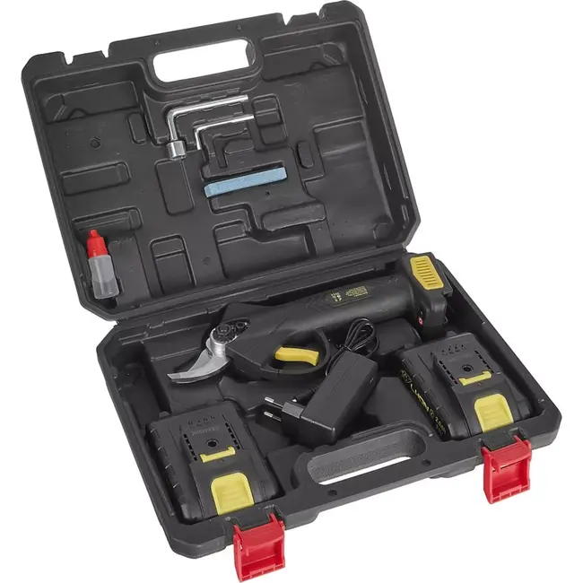 John Gardener Draadloze snoeischaar - 21V - 30 mm snijdiameter - 2x 2.0Ah - Ergonomisch ontwerp