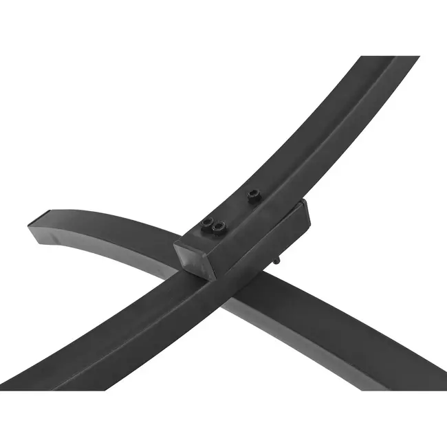 Keltin Tuin hangmat met frame - 200x100 cm - 200 kg draagkracht - Duurzaam katoen/polyester - Geschikt voor binnen en buiten