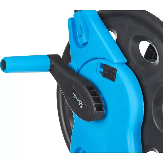 GEKO Tuinhaspelwagen - Opvouwbare handgreep - 45m capaciteit - Duurzame wielen - Lichtgewicht kunststof