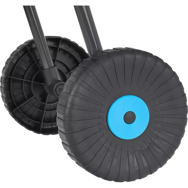 GEKO Tuinhaspelwagen - Opvouwbare handgreep - 45m capaciteit - Duurzame wielen - Lichtgewicht kunststof