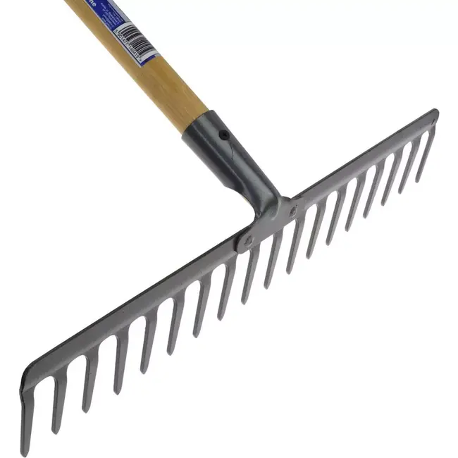 GEKO Hark met 18 Tanden - Houten Steel - Duurzaam en Sterk