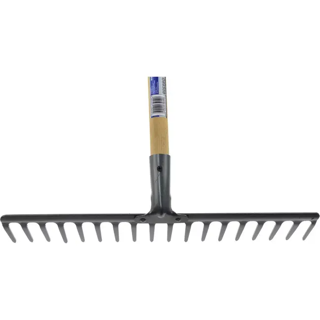 GEKO Hark met 18 Tanden - Houten Steel - Duurzaam en Sterk