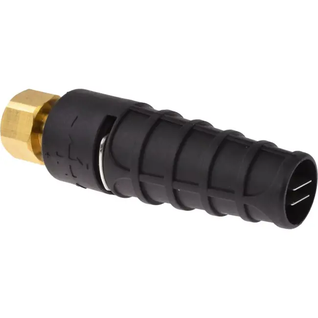 GEKO Drievoudige sproeikop voor hogedrukreinigers - 1/4 inch schroefdraad - Veelzijdige reiniging