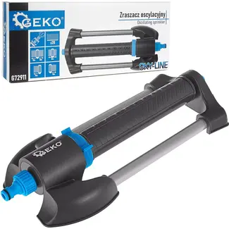 GEKO Instelbare oscillatiesproeier - 20 sproeimonden - Duurzaam ABS - Grote dekking - Eenvoudige installatie