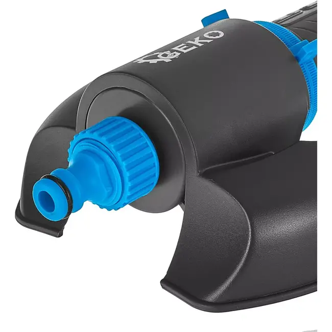 GEKO Instelbare oscillatiesproeier - 20 sproeimonden - Duurzaam ABS - Grote dekking - Eenvoudige installatie