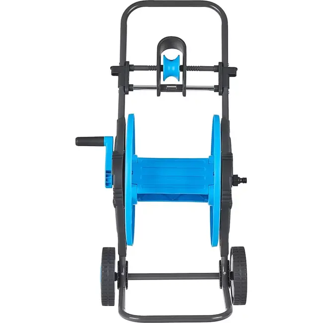 GEKO Tuinhaspelwagen - 60m Capaciteit - Ergonomisch & Duurzaam - Met Slanggeleider