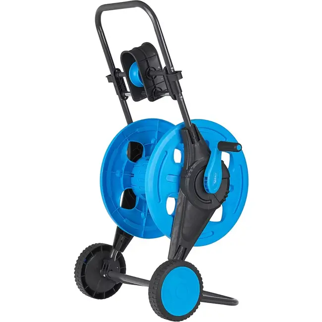 GEKO Tuinhaspelwagen - 60m Capaciteit - Ergonomisch & Duurzaam - Met Slanggeleider