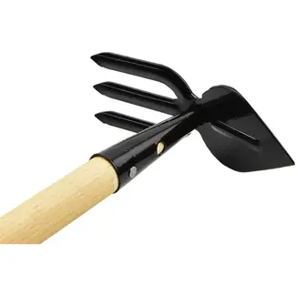 GEKO Cultivator en hartvormige schoffel - Duurzaam staal - Geschikt voor tuinieren en bodemverzorging