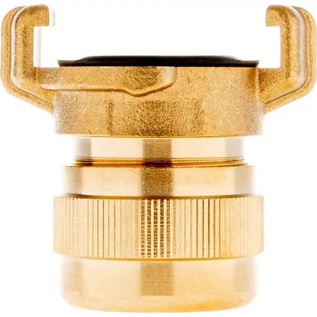 GEKO Messing klauwkoppeling - 3/4" - Snelkoppeling - Weerbestendig - GEKA compatibel