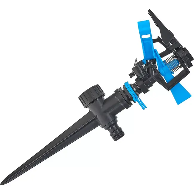 GEKO Instelbare pulserende sproeier - 360° dekking - Weerbestendig ABS - Tot 24 meter bereik