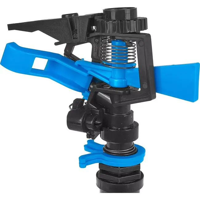 GEKO Instelbare pulserende sproeier - 360° dekking - Weerbestendig ABS - Tot 24 meter bereik