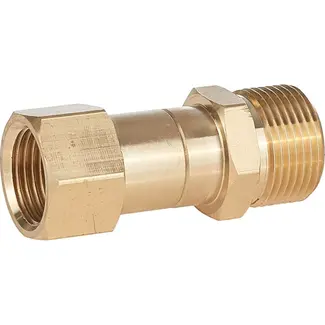GEKO Hydraulische Adapter - M22 naar M18 - Duurzaam en Corrosiebestendig - 31 mm