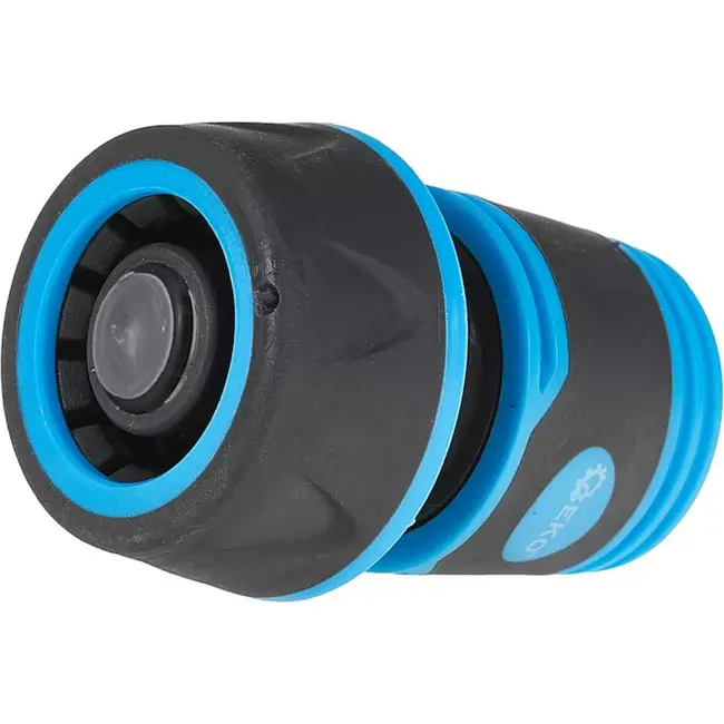 GEKO 3/4" waterstop slangverbinder - set van 20 - rubber grip - lekvrij - duurzaam kunststof