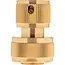 Tvardy Brass snelkoppeling met waterstop - 3/4 inch - Duurzaam en lekvrij