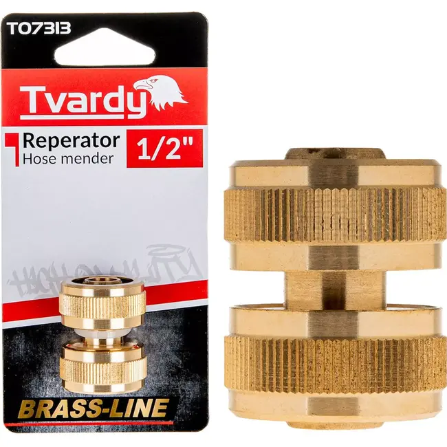 Tvardy Brassline - Slangverbinder - Duurzaam - Lekvrij - Eenvoudige Installatie