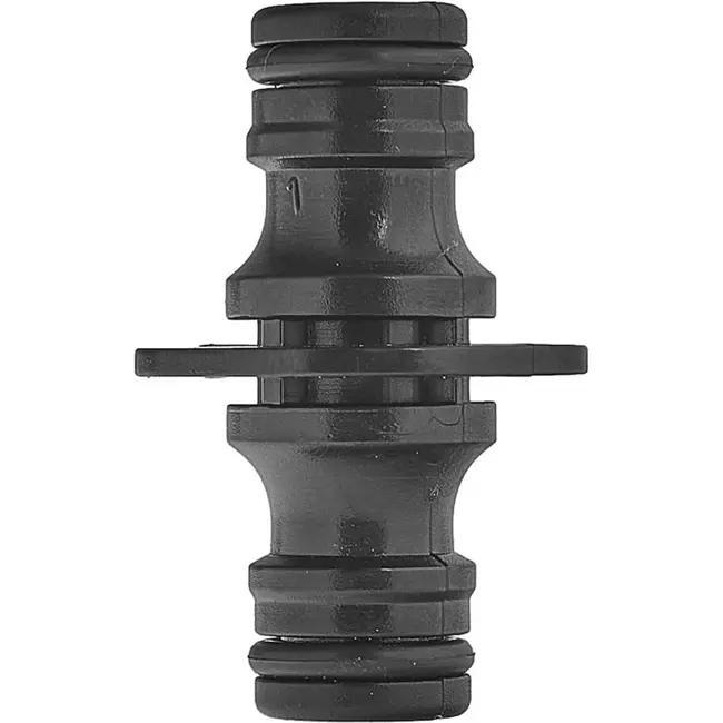 GEKO 2-weg tuinslangkoppeling - Duurzaam ABS - Snelkoppeling - Weerbestendig