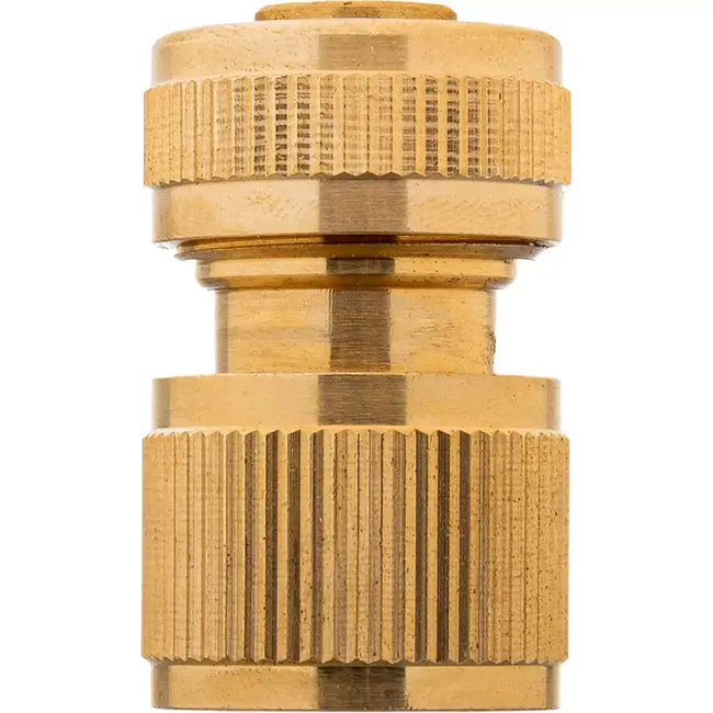 Tvardy Duurzame messing snelkoppeling voor 1/2" tuinslang - Lekvrij en weerbestendig