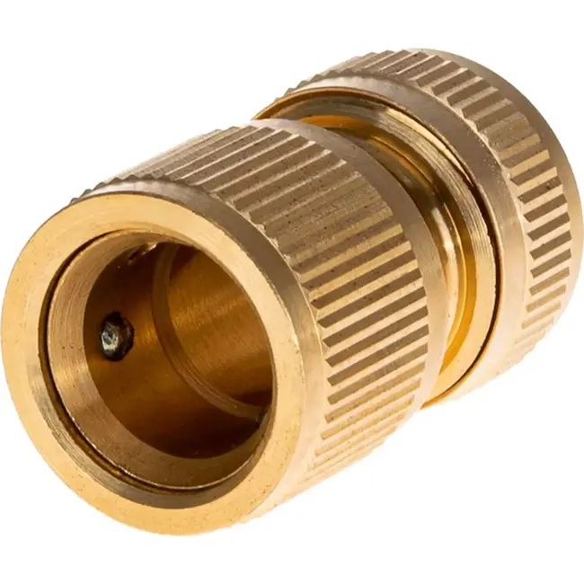 Tvardy Duurzame messing snelkoppeling voor 1/2" tuinslang - Lekvrij en weerbestendig
