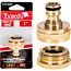 Tvardy Messing kraanadapter 1" met 3/4" reducer - Duurzaam en universeel
