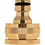 Tvardy Messing kraanadapter 1" met 3/4" reducer - Duurzaam en universeel