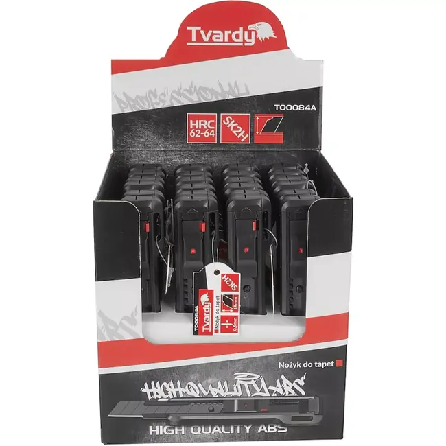 Tvardy Ergonomisch mes - 100mm - Set van 24 - Comfortabel en duurzaam