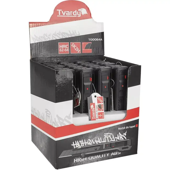 Tvardy Ergonomisch mes - 100mm - Set van 24 - Comfortabel en duurzaam