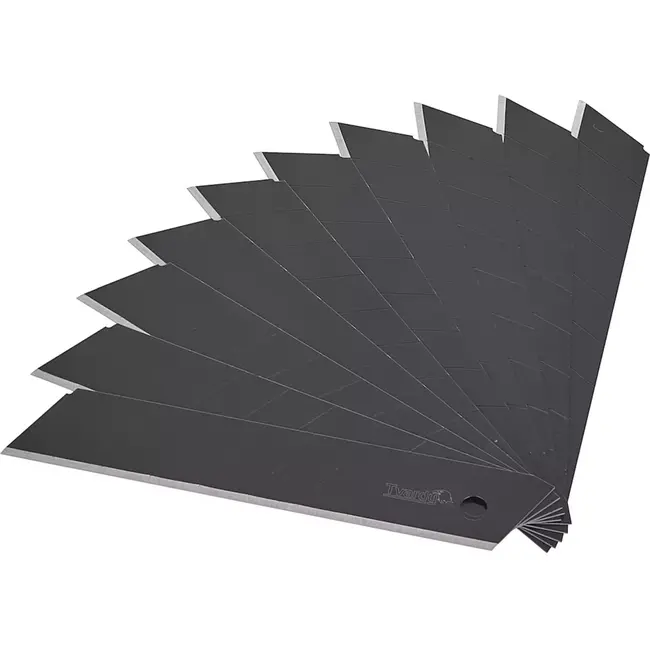 Tvardy Harde stalen mesjes voor stanleymessen - 100x18x0.5mm - 10 stuks