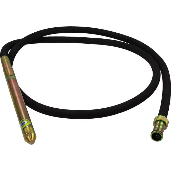 GEKO Stalen Trilmotor Poker - 38mm Diameter - 4m Lengte - Voor Betonverdichting