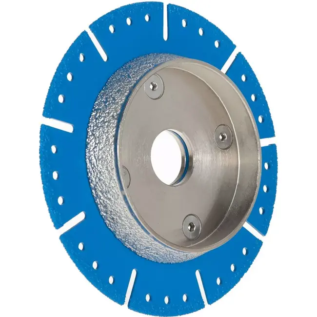 GEKO Diamantschijf voor PVC buizen - Snijden en afschuinen - 125 mm - Snel en precies