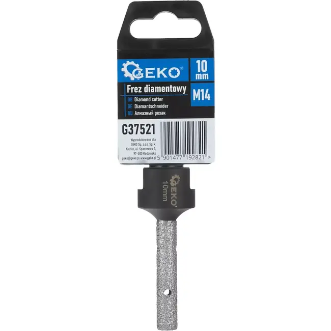 GEKO Diamantfrees 10 mm - Precisie en Duurzaamheid - M14 Schroefdraad