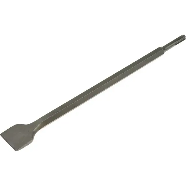 GEKO SDS Plus beitel - 40mm breed - 350mm lang - Zelfslijpend - Voor beton en steen