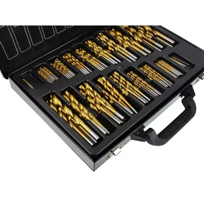 Keltin Titanium boorenset - 170-delig - Metaal - 1.0-8.0 mm - Inclusief metalen koffer