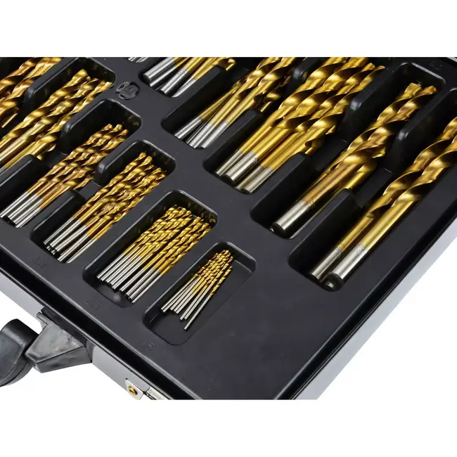 Keltin Titanium boorenset - 170-delig - Metaal - 1.0-8.0 mm - Inclusief metalen koffer