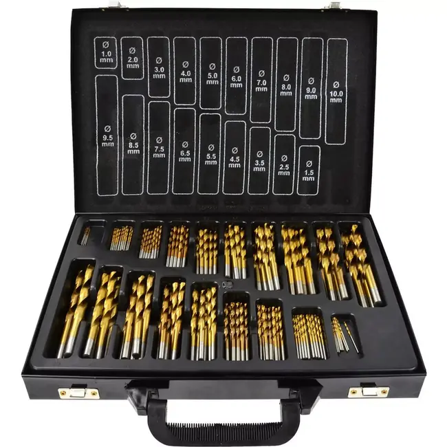 Keltin Titanium boorenset - 170-delig - Metaal - 1.0-8.0 mm - Inclusief metalen koffer