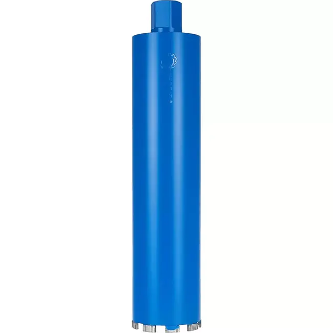GEKO Diamantboor - 102 mm - Voor nat en droog boren - 450 mm lengte - 9 segmenten