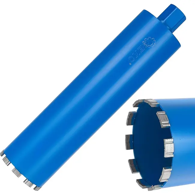 GEKO Diamantboor 112x450mm - 10T - Voor nat en droog boren - Robuust en efficiënt