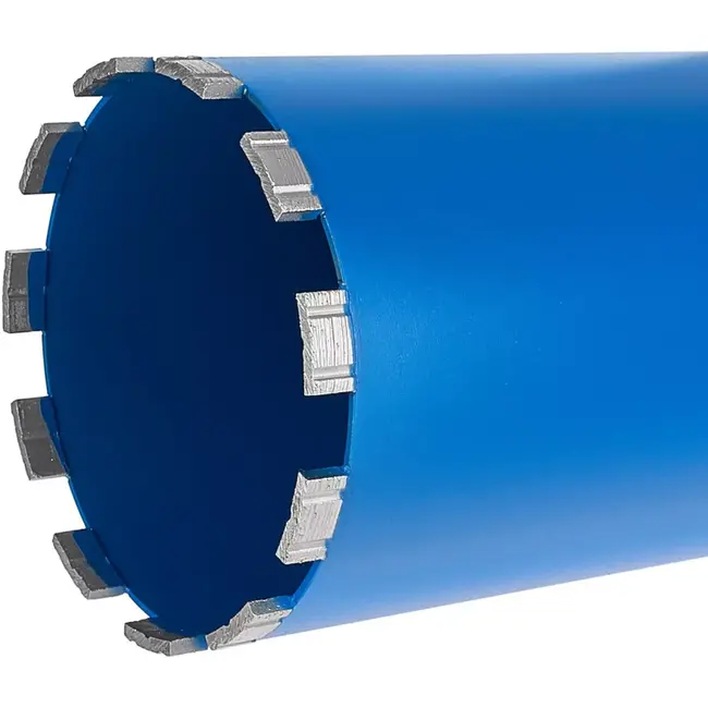 GEKO Diamantboor 132x10x450mm - Precisie en Duurzaamheid - Geschikt voor Nat en Droog Boren