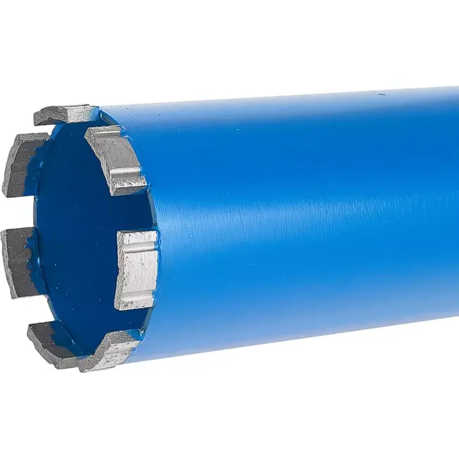 GEKO Diamantboor - 72x10x450mm - Nat en droog gebruik - Robuust ontwerp - 7 segmenten