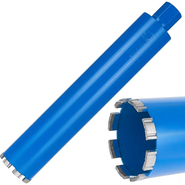 GEKO Diamantboor - 82mm - 450mm - 8 segmenten - Voor nat en droog gebruik