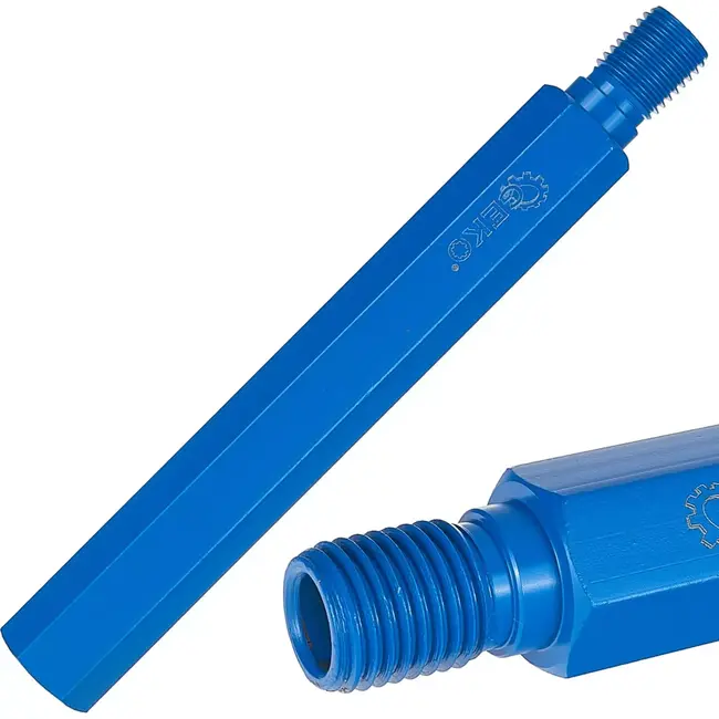 GEKO Diamantboor Verlengstuk - 30 cm - Standaard 1-1/4" Schroefdraad - Voor Diepboren - Duurzaam en Stabiel