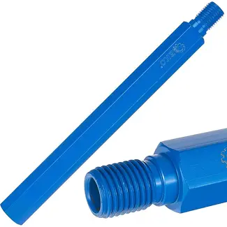 GEKO Verlengstuk voor diamantboorkronen - 40 cm - Diepere precisie - Stabiele verbinding - Eenvoudige installatie