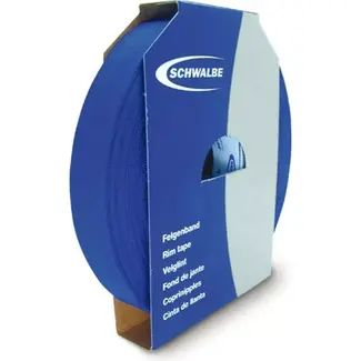 Schwalbe Plak velglint - 19mm breed - 50m rol - Blauw - Beschermend en duurzaam